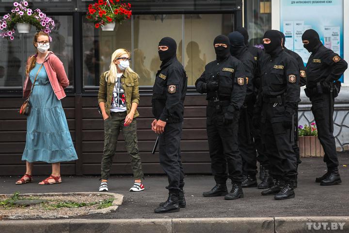Center of Minsk, July 15. Photo by Dmitry Brushko, TUT.BY Center of Minsk, July 15. Photo by Dmitry Brushko, TUT.BY