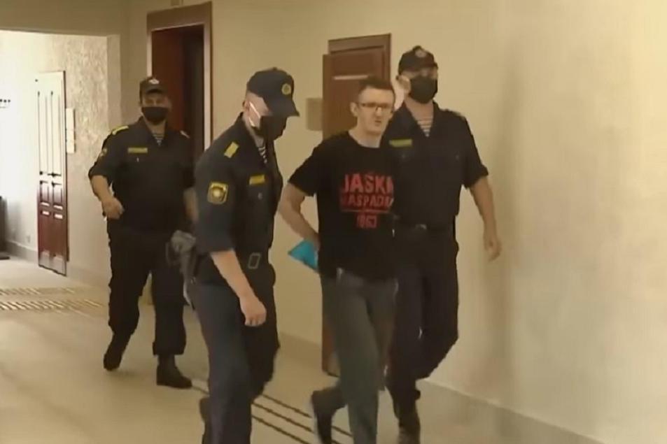 Дзяніс Івашын / Скрыншот з відэа "Беларусь 1"