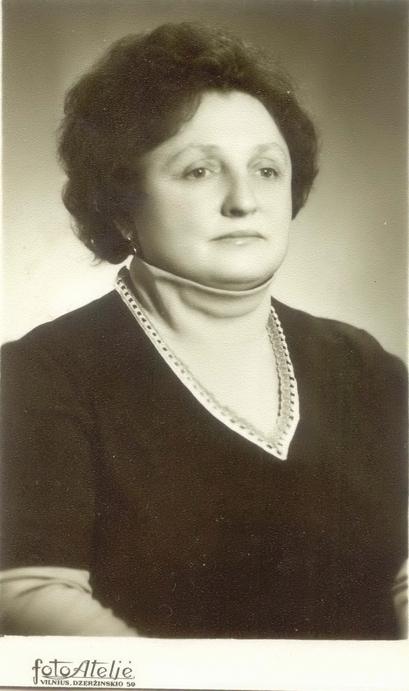 Мама Крысціна Аляксандраўна. Вільня, 1970-я гады