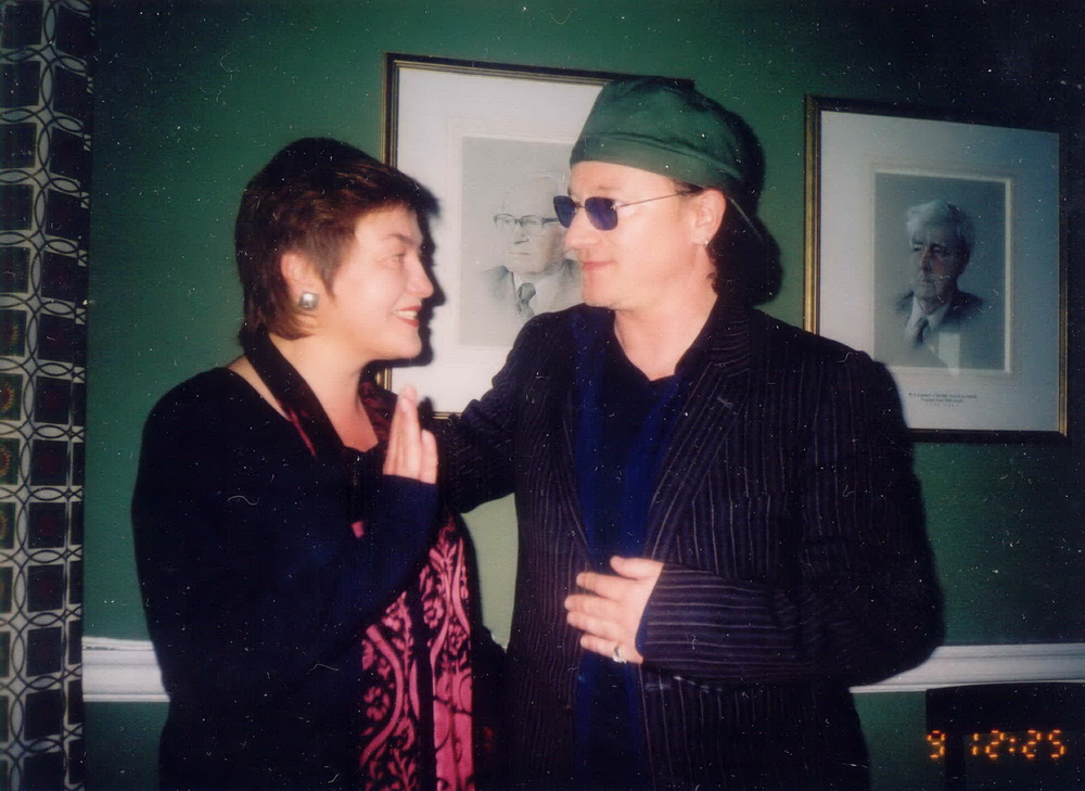 З вакалістам гурта U2 Бонам