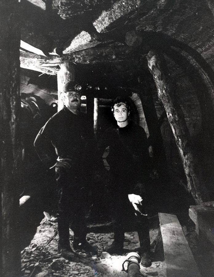 У салігорскай шахце, 1985 год