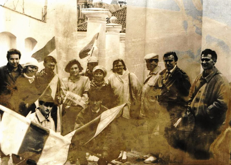 “Паходня” ў Вільні, 1990 г.