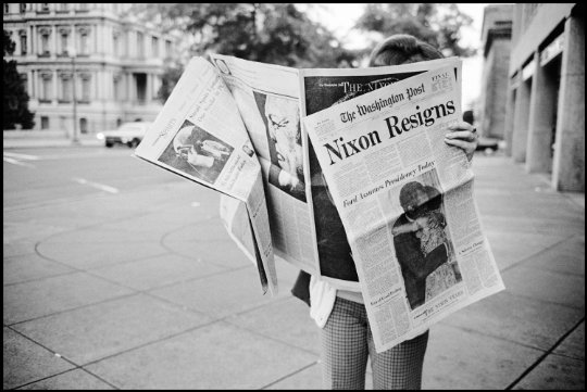 «Никсон подал в отставку», Фото: Алекс Уэбб