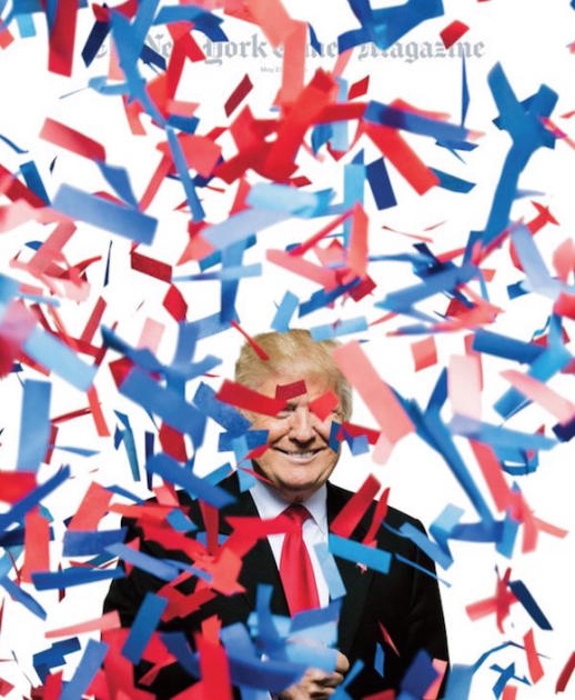 New York Times Mag (ЗША). Тэма: Дональд Трамп