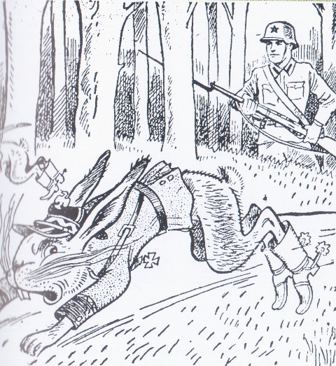 Паляванне ў радзівілаўскіх лясах, 1939 г.