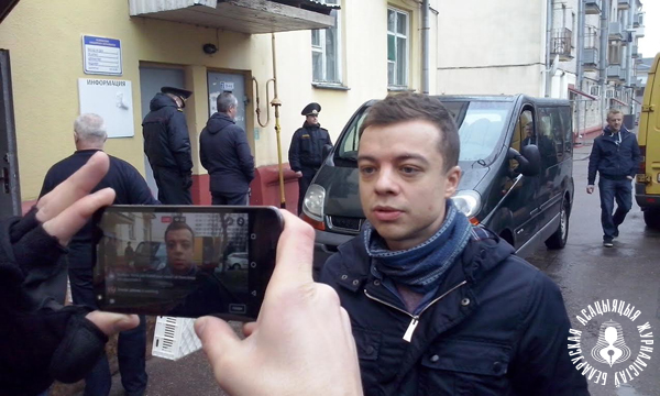 Журналіст Алесь Залеўскі