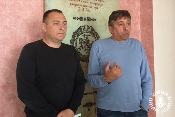 Дзяніс Турчаняк і Сяргей Пятрухін Дзяніс Турчаняк і Сяргей Пятрухін