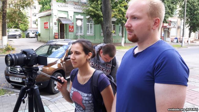 Марына Драбышэўская і Яўген Меркіс