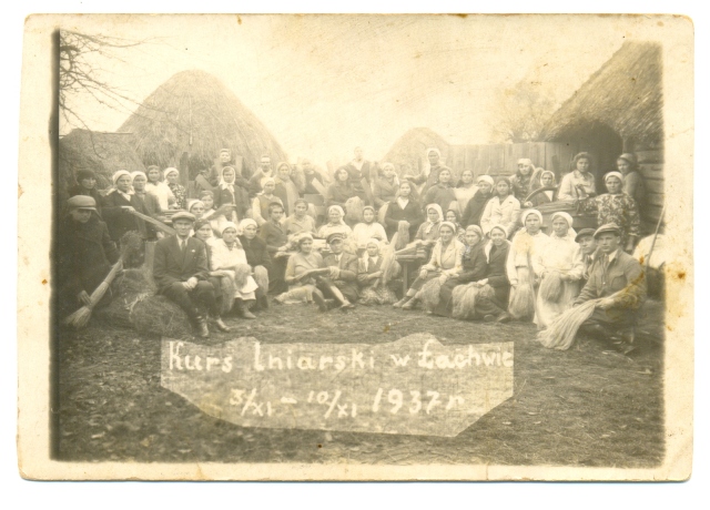 Беларускія сяляне, Лахва 1937 год