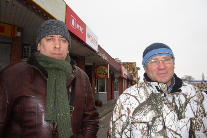 Сяргей Пятрухін, Аляксандр Кабанаў. Фота: belsat.eu Сяргей Пятрухін, Аляксандр Кабанаў