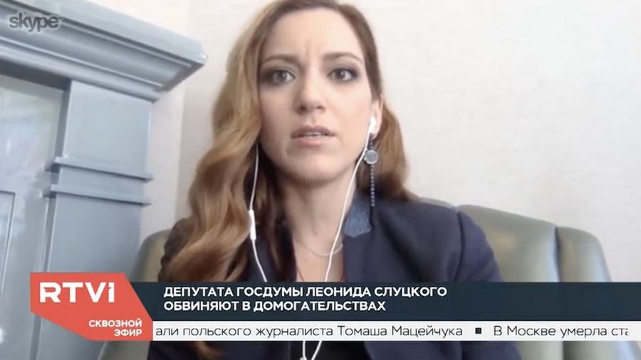 Фото: RTVI. Заместитель главного редактора телеканала RTVI Екатерина Котрикадзе стала первым человеком, под своим именем рассказавшим о домогательствах со стороны Слуцкого Фото: RTVI. Заместитель главного редактора телеканала RTVI Екатерина Котрикадзе стала первым человеком, под своим именем рассказавшим о домогательствах со стороны Слуцкого