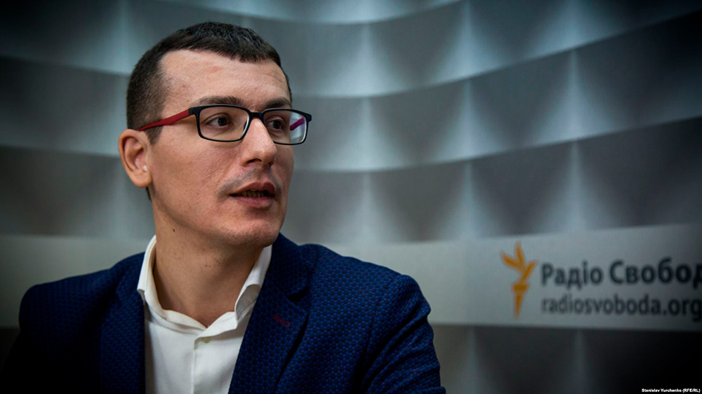 Председатель Национального союза журналистов Украины Сергей Томиленко. Фото: krymr.com Председатель Национального союза журналистов Украины Сергей Томиленко