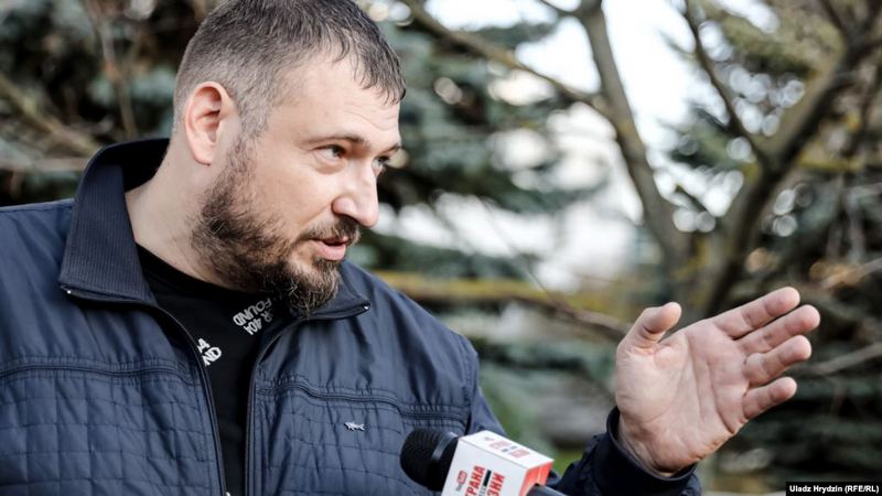 Сяргей Ціханоўскі. Фота: Уладзь Грыдзін, Svaboda.org Сяргей Ціханоўскі