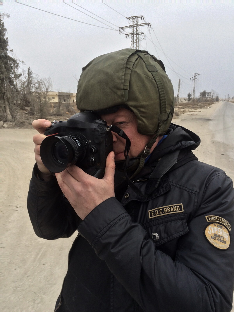 Валерий Мельников в Сирии. Фото из личного архива
