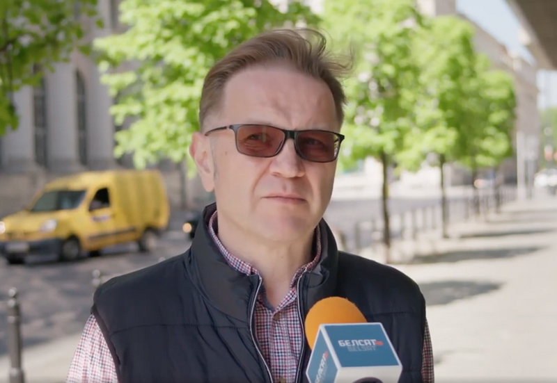 Аляксей Дзікавіцкі, намеснік дырэктара «Белсату» Аляксей Дзікавіцкі, намеснік дырэктара «Белсату»