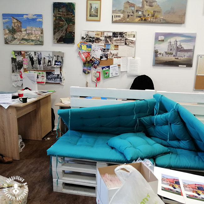 After the search in Hrodna.life office