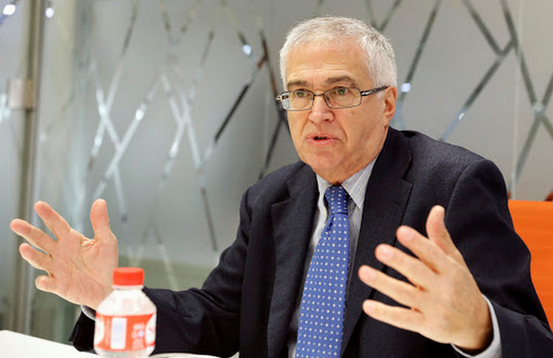 Прэзідэнт FAPE Немезіа Радрыгес. Фота: Ángel Díaz / EFE Nemesio Rodríguez, presidente FAPE