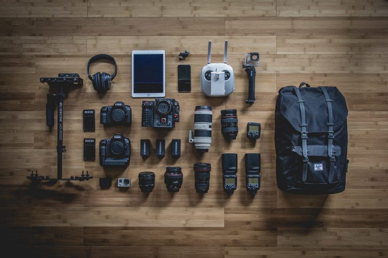 Оборудование для видеоотдела. Изображение: Unsplash