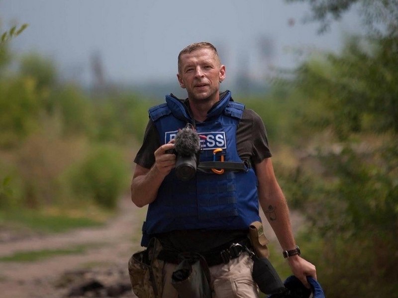 Фота- і відэакарэспандэнт Андрэй Дубчак лаўрэат прэміі Free Media Award за мужныя і прафесійныя рэпартажы з зон баявых дзеянняў