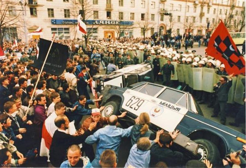 «Чернобыльский шлях» 1996 года. Фото: Георгий Лихтарович, vytoki.net
