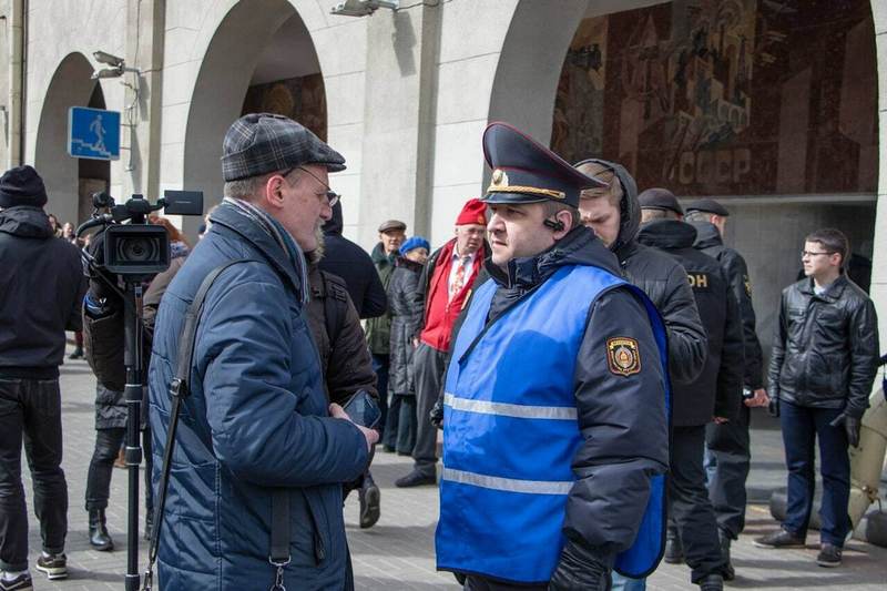 Складаная праца журналіста ў 2020