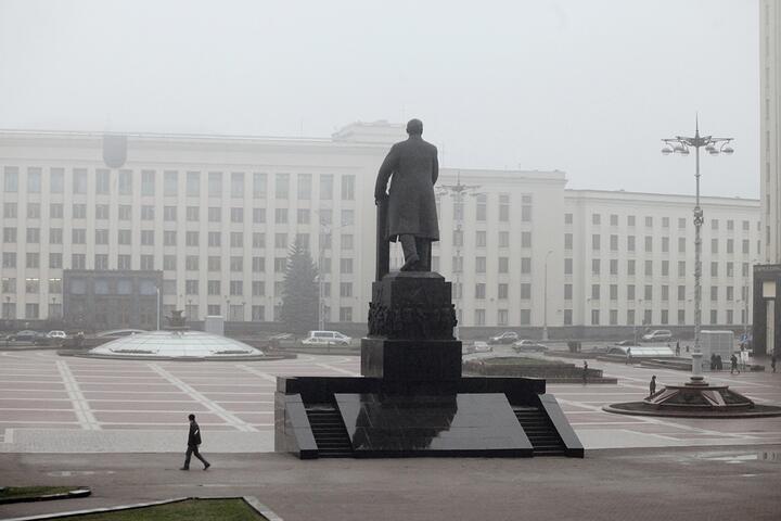 Помнік Леніну ў Мінску. Фота: TUT.BY
