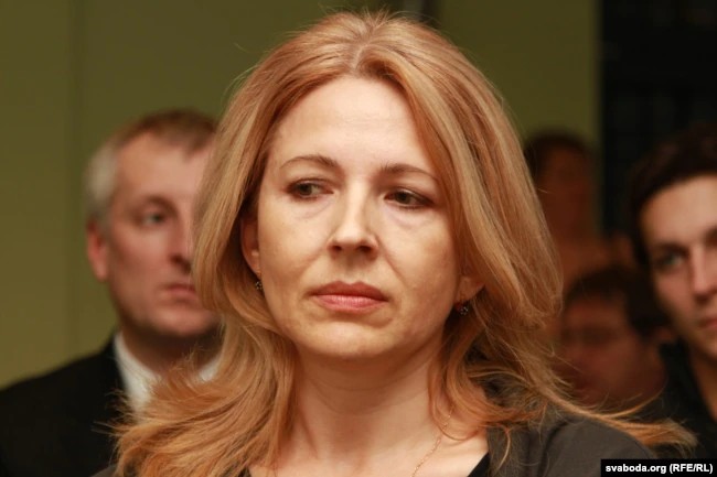 2011 год Натальля на прэзэнтацыі кнігі "Адзін дзень палітвязьня 2009 – 2011"