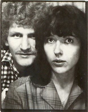 Алесь Бяляцкі з жонкай Наталляй, 1984 год