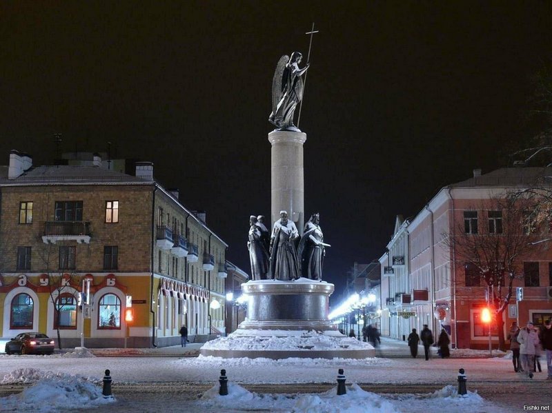 Зімовы Брэст. Здымак носіць ілюстрацыйны характар. Фота: fishki.net