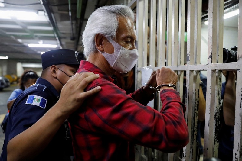 Guatemalan journalist José Rubén Zamora Marroquín, founder and president of elPeriódico newspaper, has been detained on money laundering and blackmail charges that are widely seen as retaliation for his publication’s coverage of alleged corruption involving Guatemala’s president and attorney general. (Reuters/Luis Echeverria)