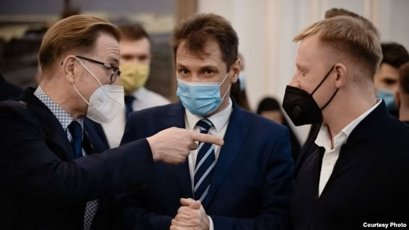 Аляксей Дзікавіцкі, Віталь Цыганкоў, Станіслаў Івашкевіч