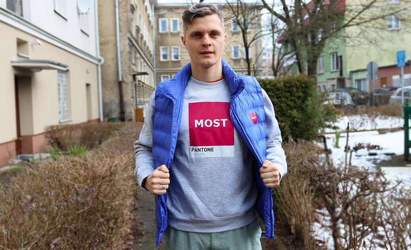 Галоўны рэдактар MOST Media Руслан Кулевіч. Фота: Наста Уткіна / MOST