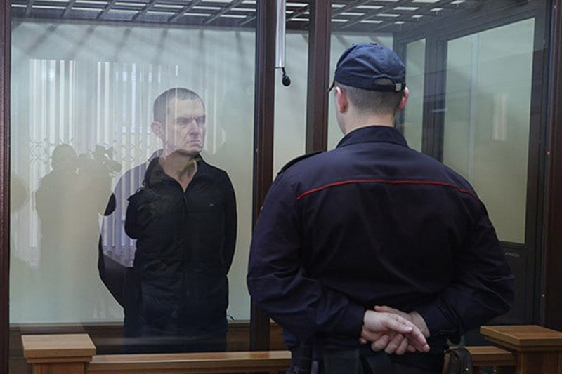 Анджей Почобут в зале суда Фота: Белта