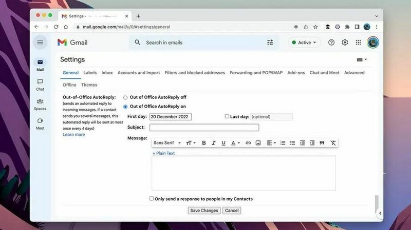 Скрыншот: Gmail
