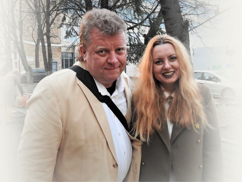 Канстанцін і Наталля Залатых. Фота: сямейны архіў