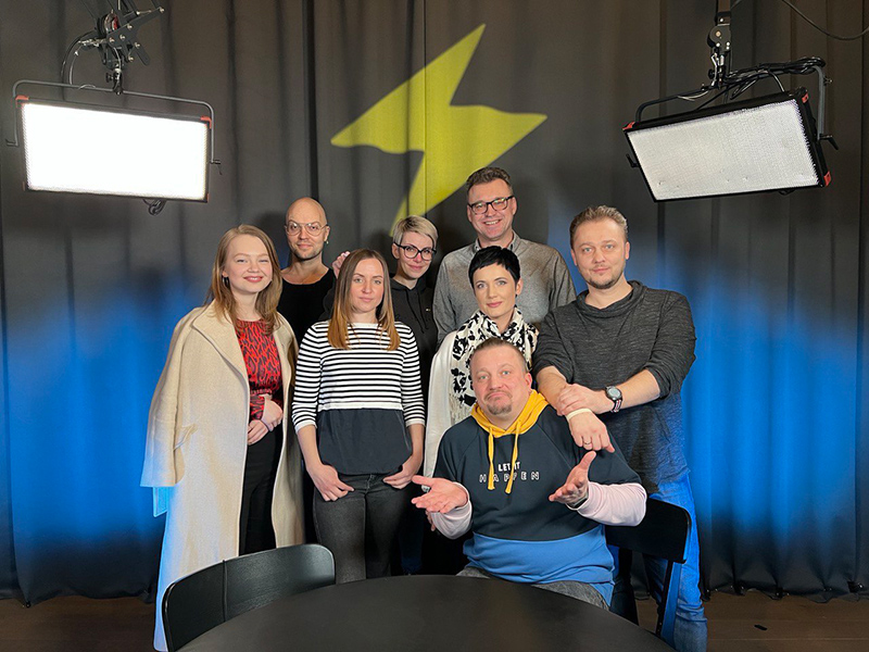Каманда "Маланкі". Фота: з ўласнага архіва гераіні
