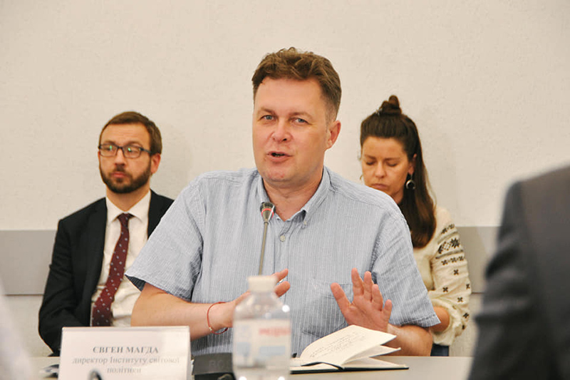 Яўген Магда. Фота: з акаўнта ў Facebook палітолага