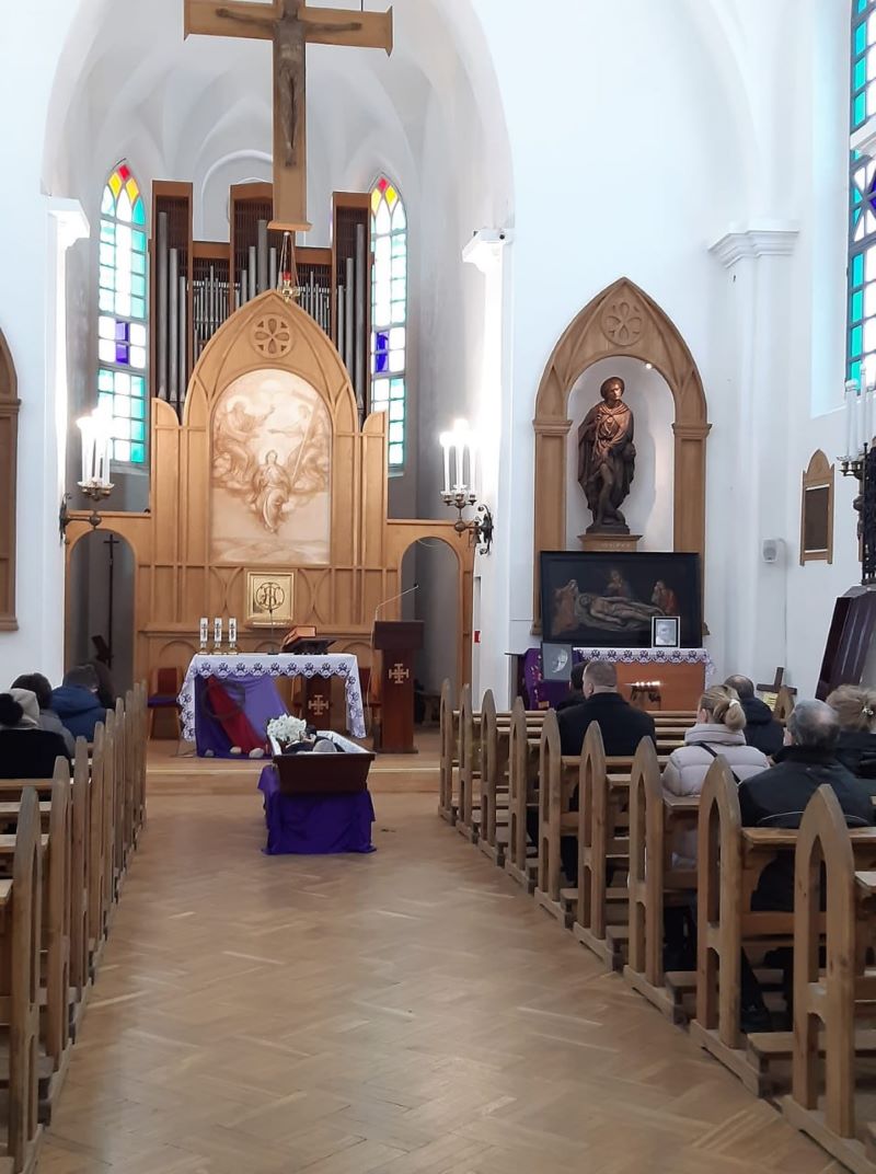 4. Развітанне з журналістам у мінскім касцёле Святога Роха