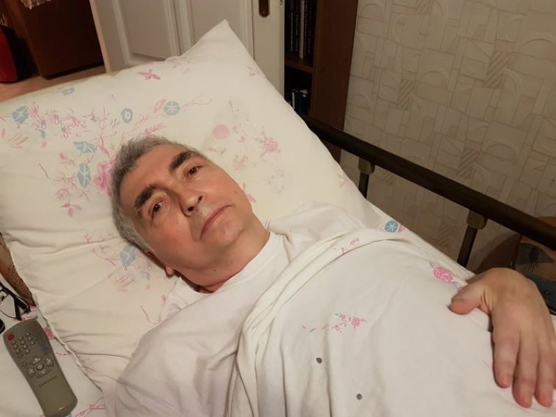 Ужо ляжачы Аляксандр Тамковіч, пачатак 2022 года