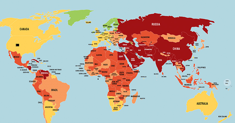 Інфаграфіка «Рэпарцёраў без межаў»