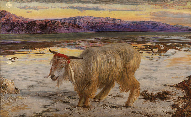 «Козёл отпущения», Уильям Хольман Хант. 1854