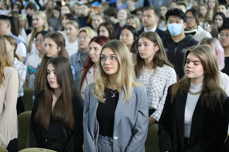 Студенты журфака БГУ. Фото: journ.bsu.by