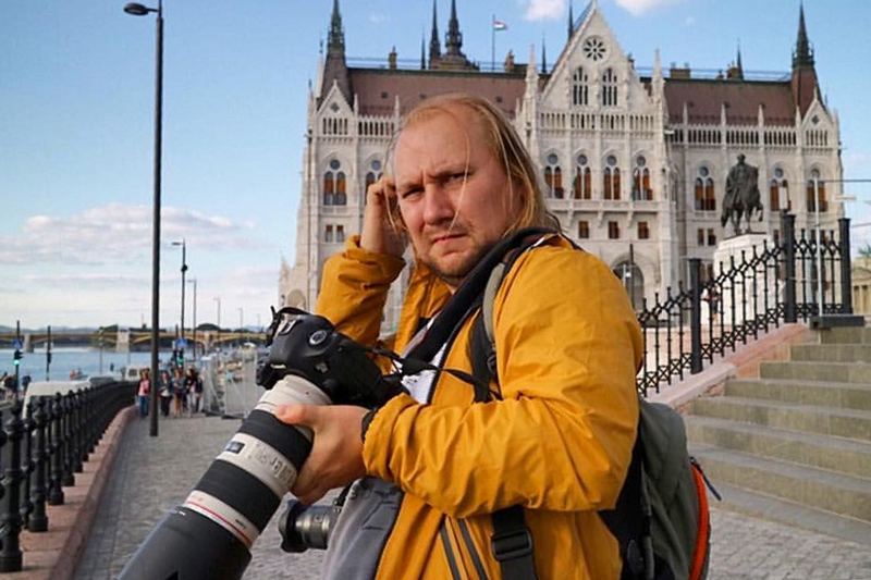 Мікалай Мамінаў. Фота з асабістага архіва журналіста