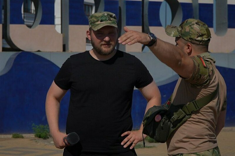 Азаронак у Марыупалі, жнівень 2023 года. Фота: тэлеграм-канал Азаронка