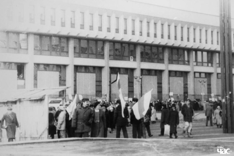 Беларусы, якія абаранялі свабоду Літвы. Фота Яўгена Красуліна