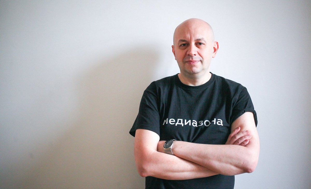 Главный редактор «Медиазоны» Сергей Смирнов. Фото: zona.media