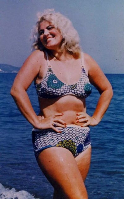 Элеонора Езерская. Ялта, 1970-е