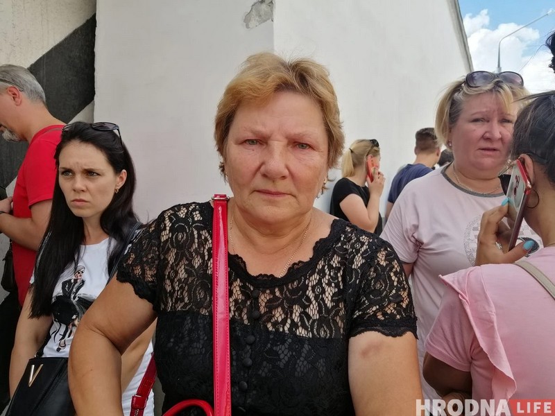 Аляксандра Ханевіч пасля першага затрымання, 2020 год. Фота: Hrodna.life