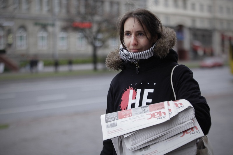 Правозащитница Наста Лойка. Фото из архива ее знакомых