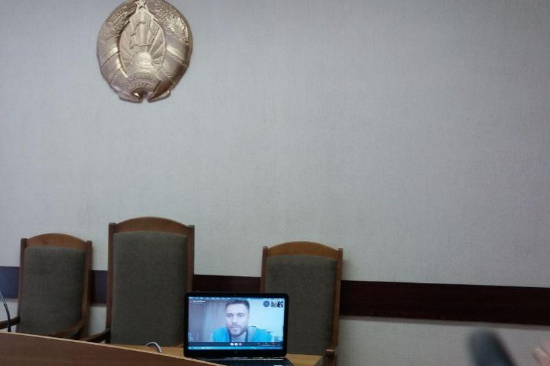 Андрея Шавлюго, как и других журналистов, судили по видеосвязи
